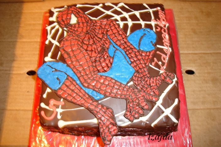 Čokoládový Spiderman 